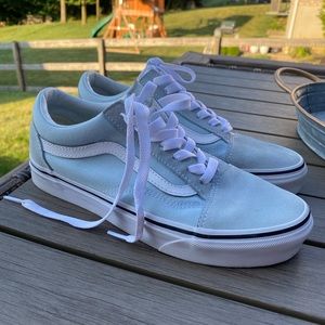 light blue vans